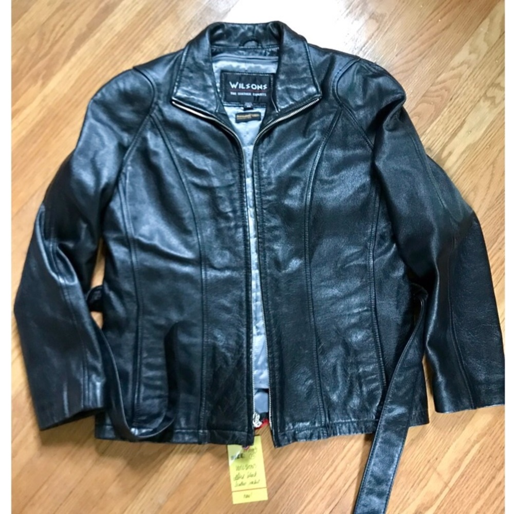 NEW Leather Jacket - Removable Liner!